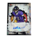 Nate Wiggins 2024 Topps Finest Autograph Auto Rookie RC Football Card RFA-NW