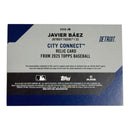 Javier Baez 2025 Topps Series 2 City Connect Swatch Collection Relic Baseball Card CC2-JB