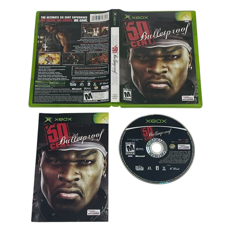 50 Cent Bulletproof Microsoft Xbox Video Game