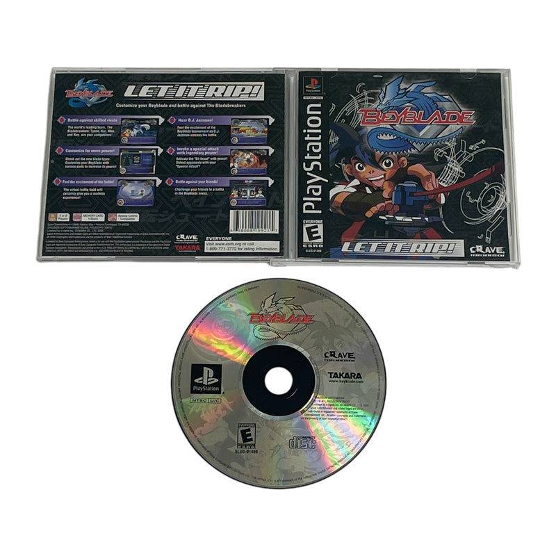 Beyblade Let It Rip! Sony Playstation 1 PS1 Video Game