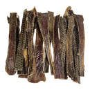 12" Natural Dog Chew Treat Flat Cow Beef Gullet 1 Lb Bag