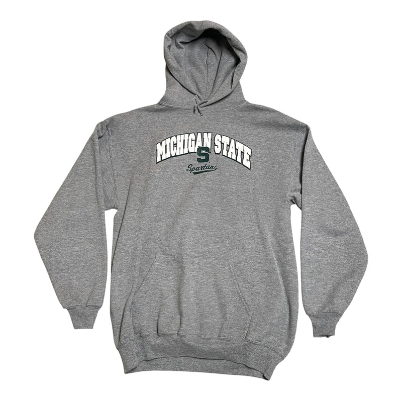 Jerzees Nublend Michigan State University MSU Spartans Adult Grey Sweatshirt