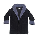 Koolaburra by UGG Womens Fleece Blue Collar Sherpa Shawl Cardigan Sweater