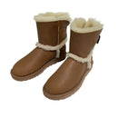 UGG Australia UGGpure Airehart Womens 100% Wool Lining Buckle Calf Boots