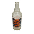 Sun Spot Orange Soda Pop 12 oz Empty Glass Bottle