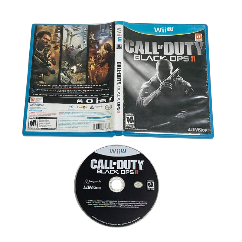 Call Of Duty Black Ops II COD BO 2 Nintendo Wii U Video Game