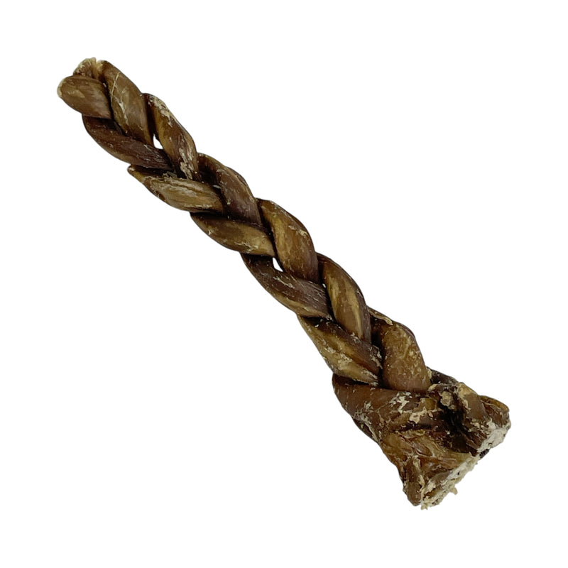 6" Natural Dog Chew Treat Braided Lamb Gullet