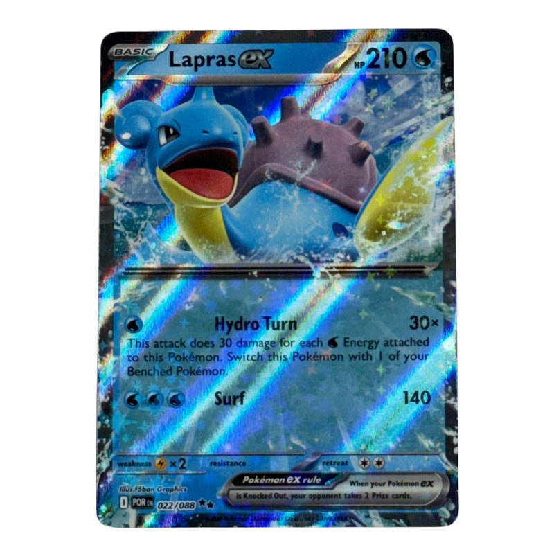 rare lapras pokemon card ex 2026 Perfect Order Double 022/088 Condition - SKU:PL - 34139 Card Type_Reverse Holo surface scratch Pokemon Pearl & Diamond
