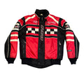 Choko Racing Hot Rider Storm Proof Mens Checkered Flag Snowmobile Jacket