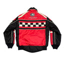 Choko Racing Hot Rider Storm Proof Mens Checkered Flag Snowmobile Jacket