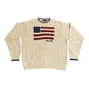 Polo by Ralph Lauren 1998 RL '98 American Flag USA Wool Ivory Sweater