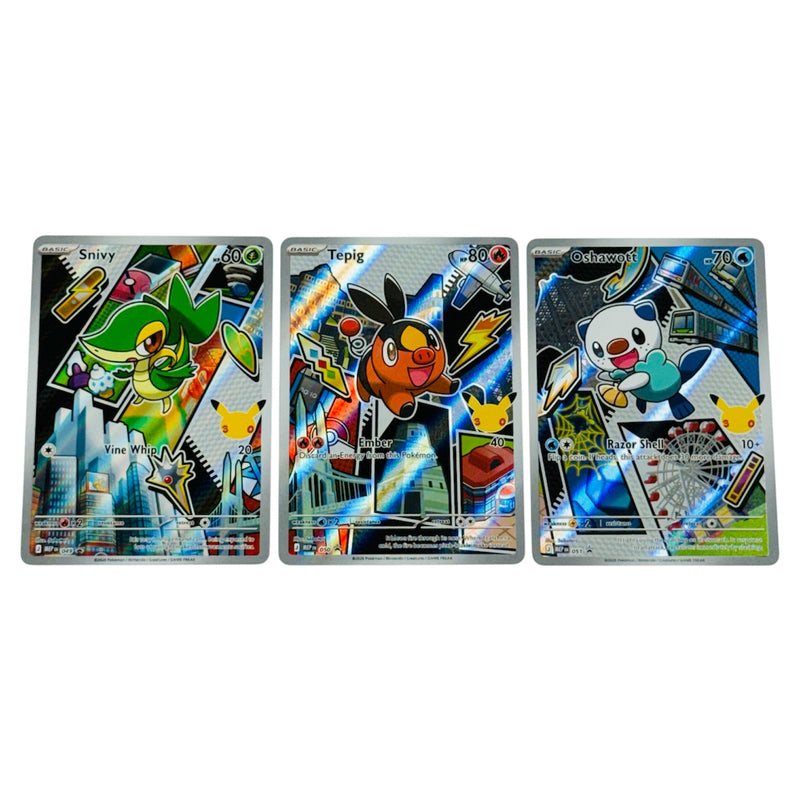 pokemon tcg 2 promo cards Pokémon Card Game MEGA 30th CELEBRATION Card Set Starters Pokémon, Snivy - Tepig Choose Your Box!:Venusaur Premium Collection Card Number / Rarity Magic Characters From A tavolo1-2