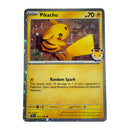 Pikachu 30th Anniversary 2026 Pokemon Day Stamp Temporal Forces Common Card 051/162