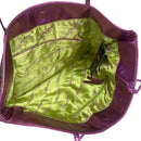 Ed Hardy Christian Audigier Butterfly Flowers Tattoo Sparkling Sequins Tote Bag