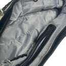 Madi Claire MC Grey Black Alligator Leather Purse Handbag Shoulder Bag