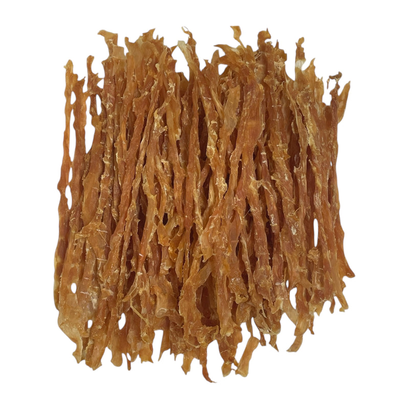 Natural Dog Chew Treat Turkey Tendons 1 lb. Bag