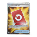 Special Red Card Pokemon 2026 Chaos Rising Ultra Rare Trainer Card 113/086