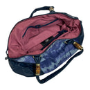 Sharif Tie Die Bamboo Accent Heart Tassel Leather Purse Handbag Shoulder Bag