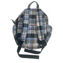 Vera Bradley Perfectly Plaid Blue Tan Black Quilted Small Bag Compact Backpack