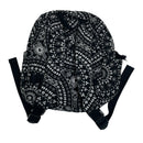 Vera Bradley Black Bandana Medallion Quilted Small Bag Compact Backpack