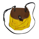 Dooney & Bourke Alto Collection Canvas Leather Crossbody Saddle Bag