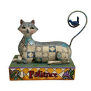 Jim Shore Heartwood Creek Patience Cat & Blue Bird 5"x5" Figurine V4006926