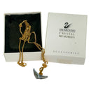 Swarovski Crystal Memories Acccesories Gold Accents Boat Anchor Necklace