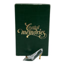 Swarovski Crystal Memories Gold Accents Mini High Heels Cinderella Slipper Figurine