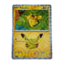 Pikachu Nap Pokemon 30th Celebration Anniversary Card 116/128 (05/30)