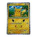 Pikachu Satisfied Spark Pokemon 30th Celebration Anniversary Card 050/128 (28/30)
