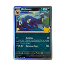 Umbreon Pokemon 30th Celebration Anniversary Card 091/128