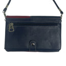 American Bling United States Red White Blue Flag Studded Crossbody Purse Bag