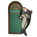 Sharkys Pool Hall Losers Will Be Eaten Shark Billiards 27"x38" Scoreboard Chalkboard