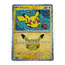 Pikachu Find A Friend Pokemon 30th Celebration Anniversary Card 029/128 (07/30)