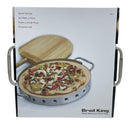 Broil King Imperial Series 13" Stainless Steel Pizza Stone Grill Set