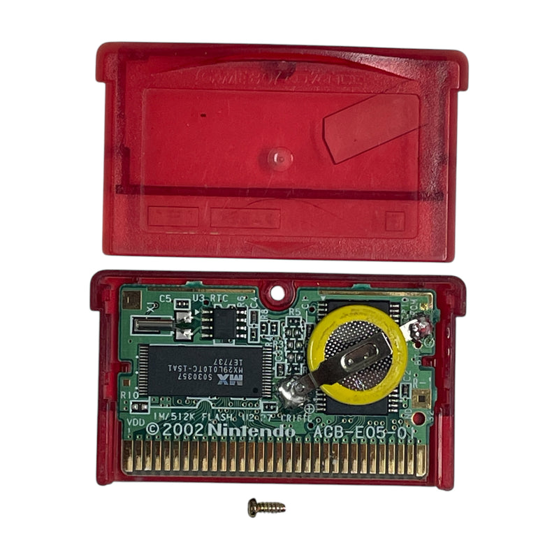 Nintendo AGB-AXVE-USA Pokémon Ruby Version for GameBoy Advance Nintendo AGB-AXVE-USA Pokémon Ruby Version for GameBoy Advance