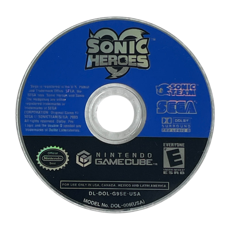 Sonic Heroes Nintendo GameCube Video Game