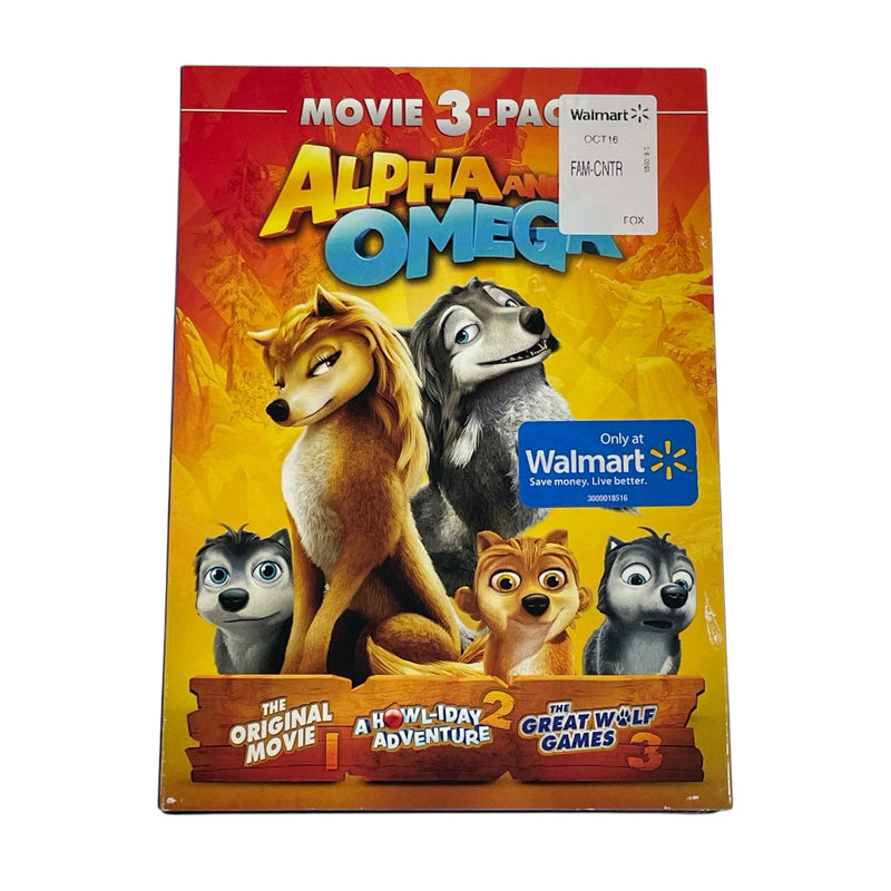 Alpha and Omega Movie 3 Pack DVD Set