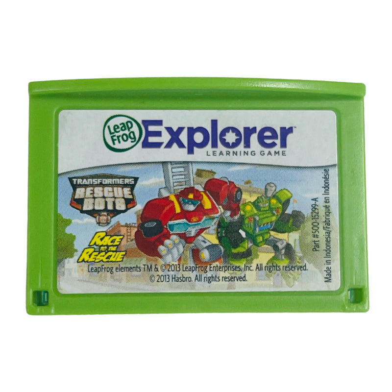 Transformers Rescue Bots Race To The Rescue Leapfrog Explorer Learning Game