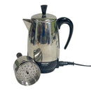 Farberware Superfast Fully Automatic Stainless Steel 8 Cup Electric Percolator Coffee Pot FCP-280