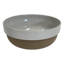 Midwinter Natural Wedgewood Group Stoneware 8.25" Brown Speckle Vegetable Serving Bowl