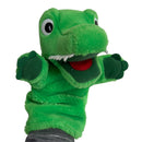 LEGO GROUP 1995 Green Alligator Crocodile Plush Hand Puppet