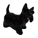 Universal Statuary 1984 Black Scottie Scottish Terrier 16" Resin Dog Statue