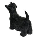 Universal Statuary 1984 Black Scottie Scottish Terrier 16" Resin Dog Statue