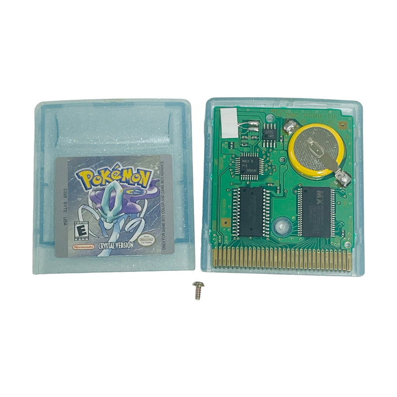 Pokemon Crystal Version Nintendo Game Boy GB Video Game Cartridge *AUTHENTIC*