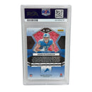 Aidan Hutchinson Detroit Lions 2022 Panini Blue Mosaic 2/99 Football Rookie Card