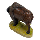 Duncan Enterprises 1978 Ceramic 10" Buffalo Bison Figurine