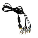 Sony Playstation 2 3 PS2 PS3 Gold Tip Video Game AV Component Cable YPbPr