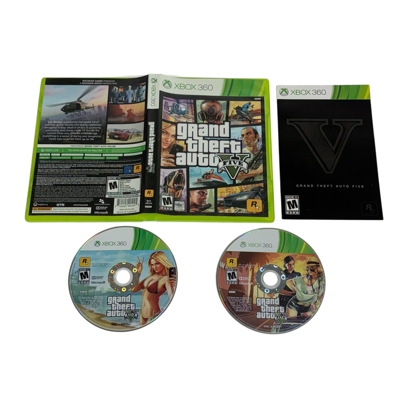 Grand Theft Auto V GTA 5 Microsoft Xbox 360 Video Game