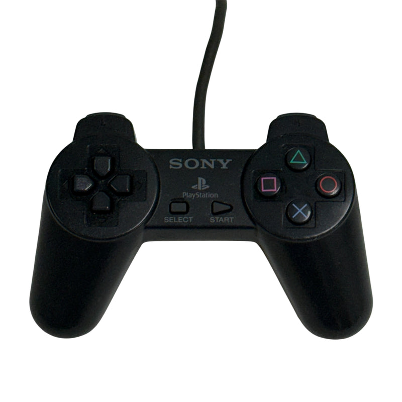 Sony Playstation 1 PS1 Grey Wired Video Game Controller SCPH-1080